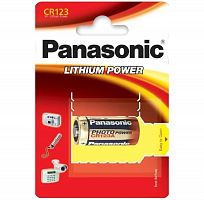 Элемент питания Panasonic 123A (батарейка) картинка 